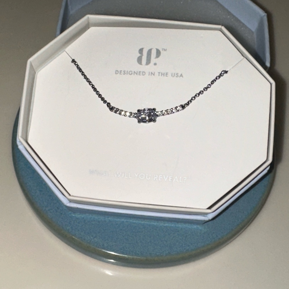 Bomb Party - Right on Time - Diamond CZ - Hematite plating
